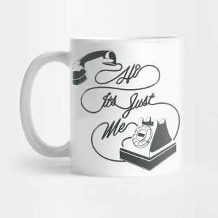 Oh hi, it's just me phone Mug